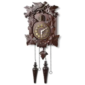 Kendal Handcrafted Wood Cuckoo Clock MX313 - Charming & Functional