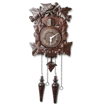 Kendal Handcrafted Wood Cuckoo Clock Perfect for Home Decor