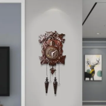 Kendal Handcrafted Wood Cuckoo Clock Perfect for Home Decor