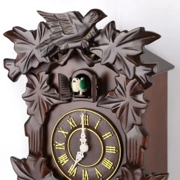 Kendal Handcrafted Wood Cuckoo Clock Perfect for Home Decor