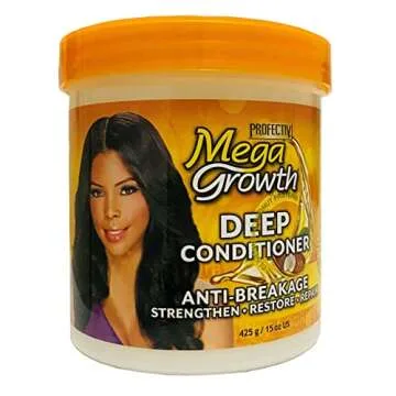 Profectiv Mega Growth Anti Breakage Strengthening Deep Conditioner - 15 oz for Luxurious Hair