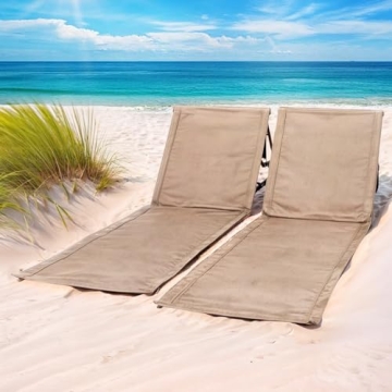 Unipride Portable Beach Chairs Set of 2 for Comfort