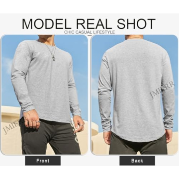 JMIERR Men's Longline T-Shirt Pack Available in 3 Colors