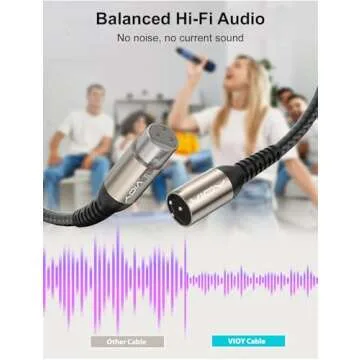 Discover VIOY XLR Microphone Cable for Superior Sound Quality