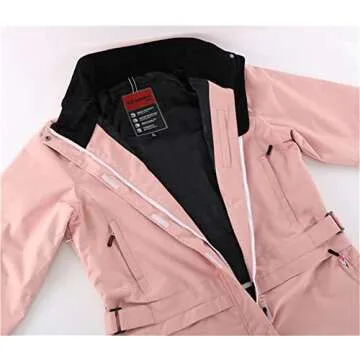 Stylish Women's Waterproof Ski Suit for Winter Activities