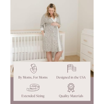 Kindred Bravely Emmaline Maternity & Nursing Robe