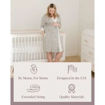Kindred Bravely Emmaline Maternity & Nursing Robe