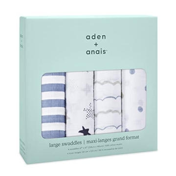 aden + anais Swaddle Blanket Set - Premium Muslin Comfort
