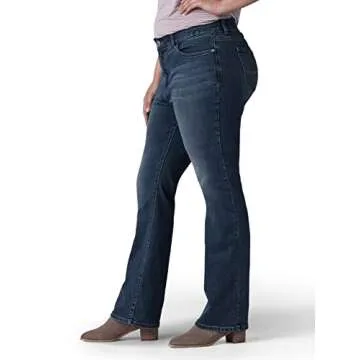 Lee Flex Motion Bootcut Jean for Plus Sizes, Comfortable Fit