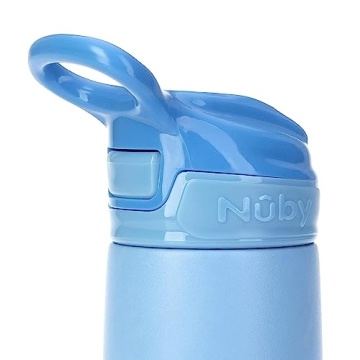 Nuby No Spill Stainless Steel Cup for Toddlers - 10 Oz