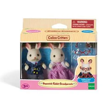 Calico Critters Hopscotch Rabbit Grandparents - Adorable Figurines to Expand Your Calico Critters Family