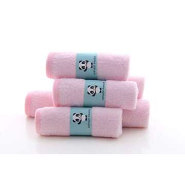 Ultra Soft HIPHOP PANDA Baby Washcloths for Newborns