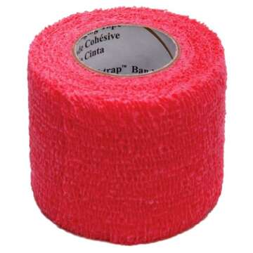 3M Vetrap Bandaging Tape 1404 Red [PRICE is per ROLL]