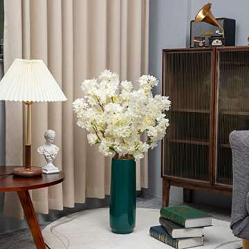 Floralsecret 4 Cherry Blossom Branches - 42.52 Inch Decor