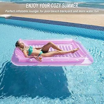 Inflatable Pool Floats Boat for Ultimate Summer Relaxation