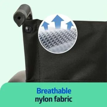 Medline Folding Wheelchair for Comfort and Mobility