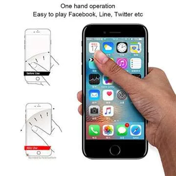 Phone Ring, Phone Ring Stand, 360°Rotation and 180°Flip Universal Ring Holder Grip Kickstand Mount Phone Ring for iPhone 7 7 Plus 6S 6, Samsung Galaxy S6 S7, Note, LG (Silver)