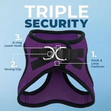 Best Pet Supplies Voyager Dog Harness for Small Dogs