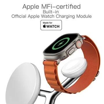 ZECHIN 5-in-1 Wireless Fast Charger for Apple Devices