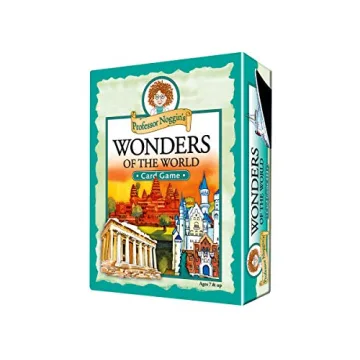 Professor Noggin's Wonders of The World - Educational Trivia Card Game for Kids - 180 Questions - Ag...