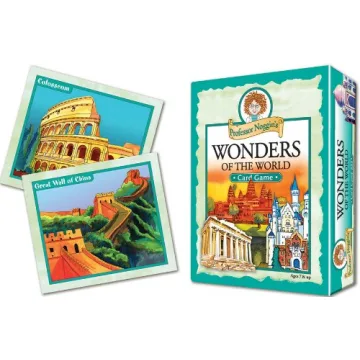 Professor Noggin’s Wonders of The World Trivia Game for Kids