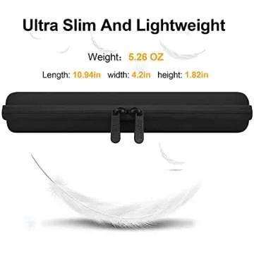 BOVKE Lightweight Slim Stethoscope Case for 3M Littmann