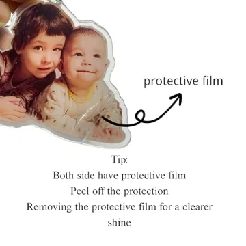 Personalized Acrylic Keychain Custom Photo Gift for Pet Lovers