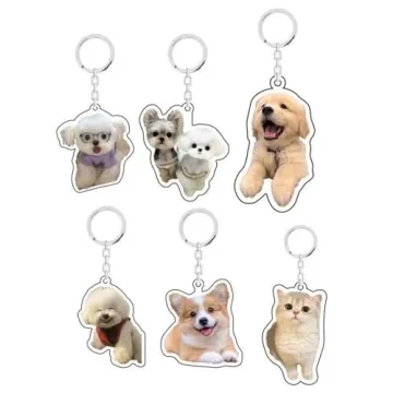 Personalized Acrylic Keychain Custom Photo Gift for Pet Lovers