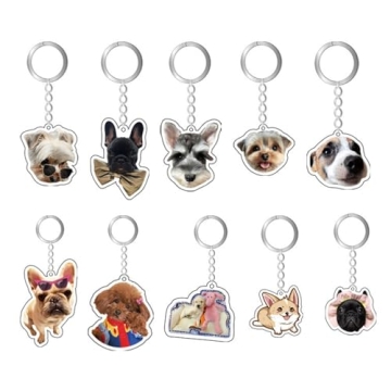 Personalized Acrylic Keychain Custom Photo Gift for Pet Lovers