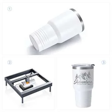 Craft Express 30 OZ Stainless Steel Travel Tumblers 4 Pack