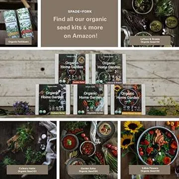Organic Indoor Vegetable Garden Starter Kit - USA