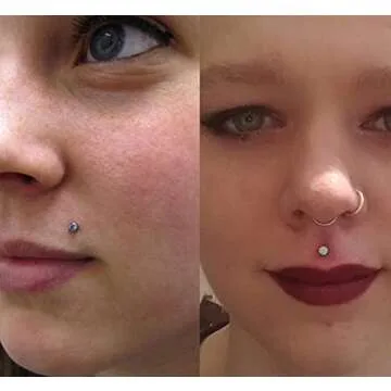 MODRSA 16G Helix & Tragus Stainless Steel Earrings