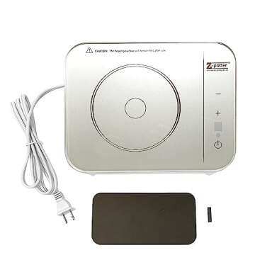 Z Potter Makeup Depotting Heater, Makeup Warmer Plate, Universal Makeup Depotting Tool for Eyeshadow...