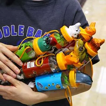 KarberDark 95 Pcs Mini Animal Toys for Kids - Fun & Learning