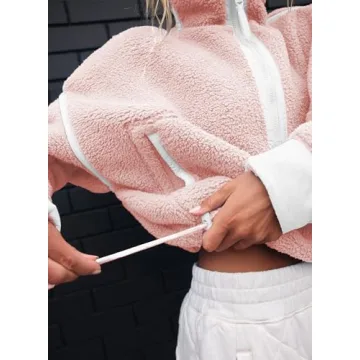 Fhniepan Oversized Fleece Sweatshirt for Women