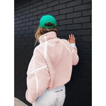 Fhniepan Oversized Fleece Sweatshirt for Women