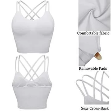 Padded Sports Bra for Women - Perfect for Workouts