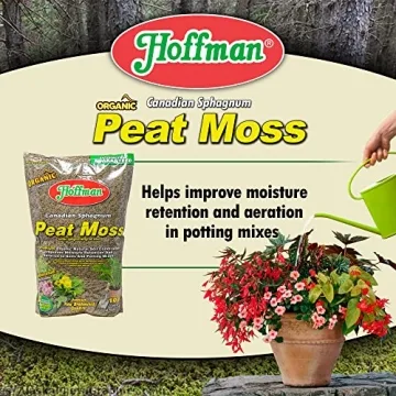Hoffman 15503 Canadian Sphagnum Peat Moss - Top Quality