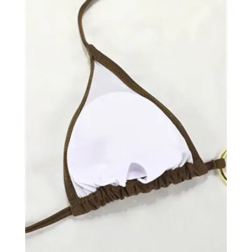 Women Halter String Bikini Set Sexy Two Piece Swimwear