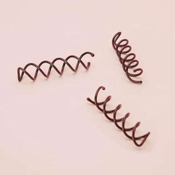 Kitsch RoseGold Spin Pins for Effortless Hair Styling