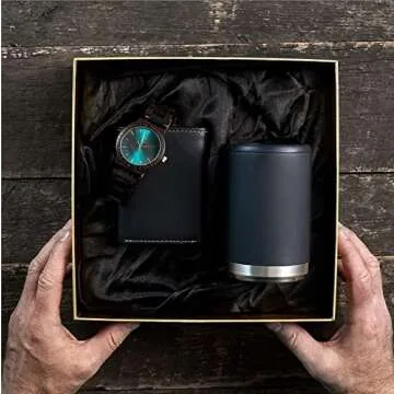 Maars Standard Can Cooler for Beer & Soda | Stainless Steel 12oz Beverage Sleeve, Double Wall Vacuum Insulated Drink Holder - Magic Mist