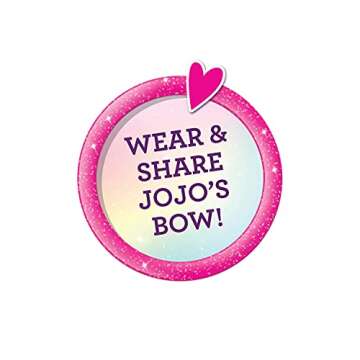 JoJo Siwa 10 Inch Singing Doll, Sings Hit Song Titled "Non-Stop", Pink Jacket with Rainbow Fringe, Kids Toys for Ages 6Up by Just Play