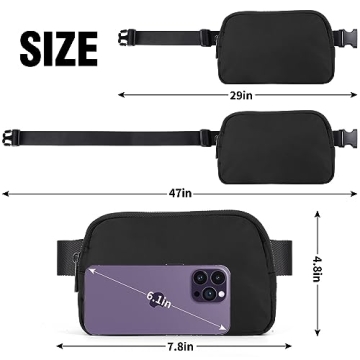 ZPN Waterproof Mini Fanny Pack for Travel and Outdoor