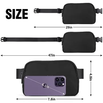 ZPN Waterproof Mini Fanny Pack for Travel and Outdoor