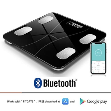 Expinsig Bluetooth Body Fat Scale for Health Tracking