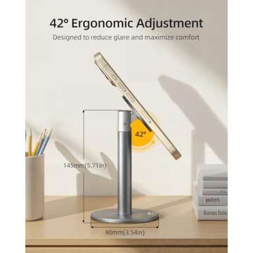 Nulaxy Magnetic Phone Stand with MagSafe Compatibility