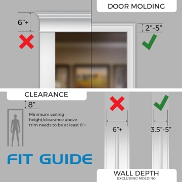 Ultimate Body Press XL Doorway Pull-Up Bar for All Users