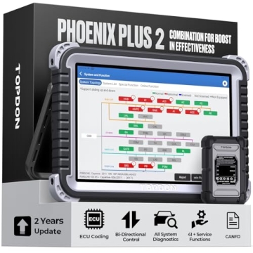 TOPDON Phoenix Plus 2 Scanner for Advanced Diagnostics