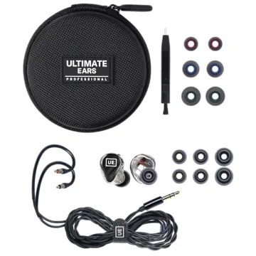 ULTIMATE EARS PROFESSIONAL UE 350 Universal in-Ear Monitors, Triple Driver Stage Monitors with Excep...