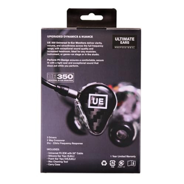 Ultimate Ears UE 350 Monitors - Triple Driver Clarity for Musicians